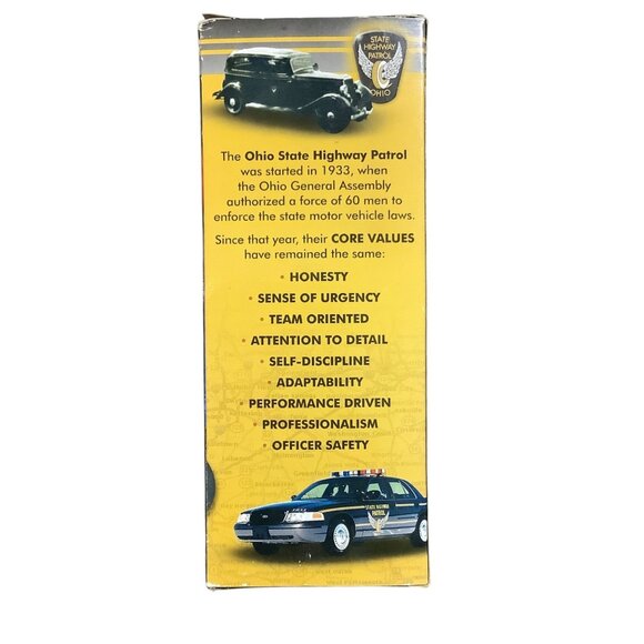 Ohio State Highway Patrol Bobblehead Limited Edition By Bosley Bobbers NEW - Picture 4 of 5
